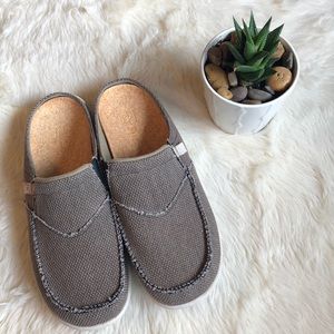 Sold Spenco Siesta slide java canvas shoe